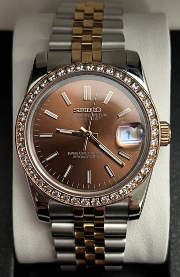 Chocolate dial datejust